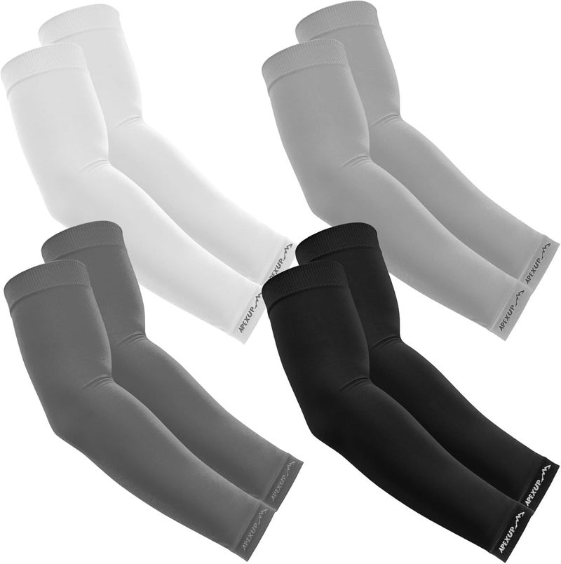 APEXUP Cooling Arm Sleeves for Men Women, UV Sun Protection UPF 50, Volleyball Arm Sleeves Compression Sleeves for Outdoor - Image 1